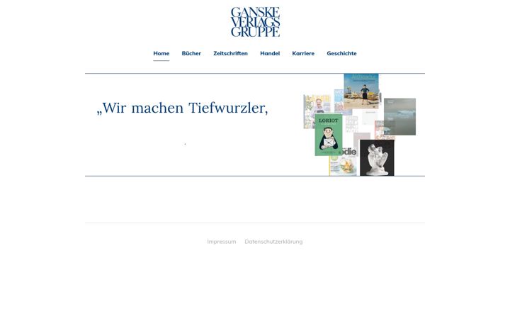 Screenshot of ganske.de