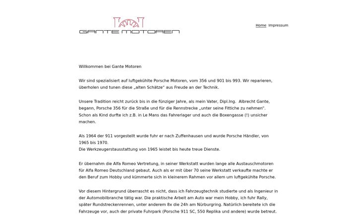 Screenshot of gante-motoren.de