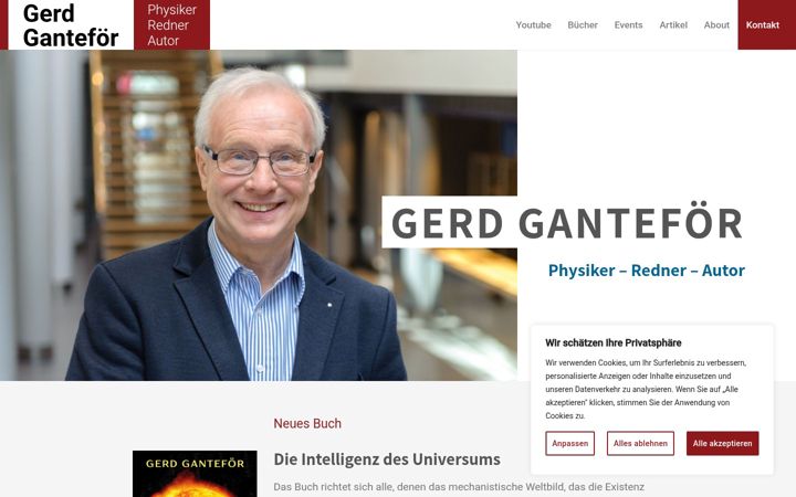 Screenshot of gantefoer.ch
