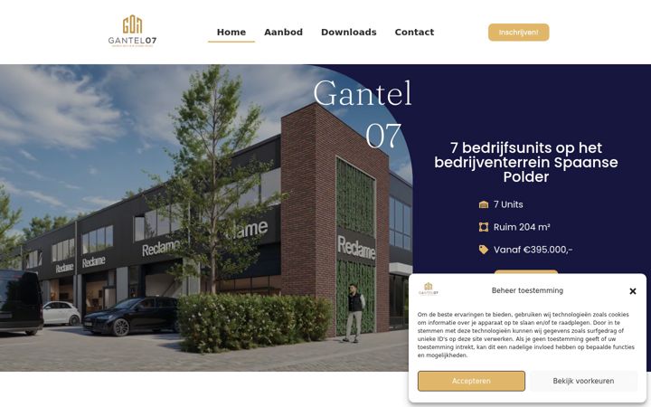 Screenshot of gantel07.nl