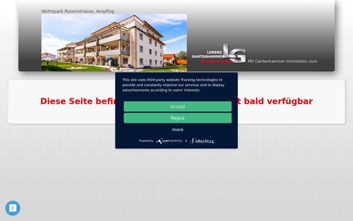 Screenshot of gantenhammer-immobilien.de