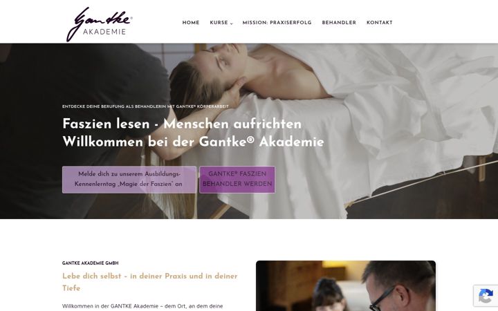 Screenshot of gantke.eu