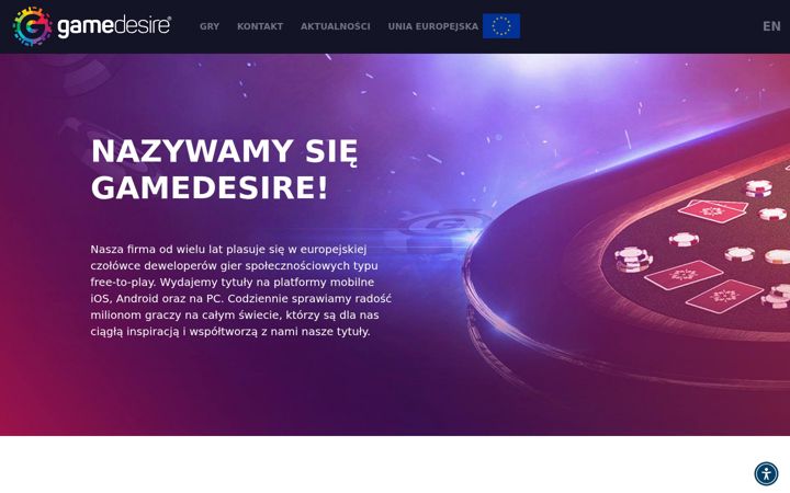 Screenshot of ganymede.eu