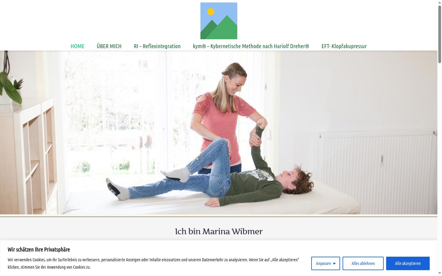 Screenshot tal-banner tal-kunsens muri qabel kwalunkwe interazzjoni