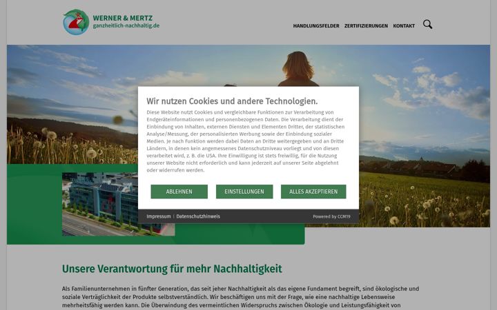 Screenshot of ganzheitlich-nachhaltig.de