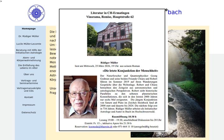 Screenshot of ganzheitliche-therapie-ibach.de