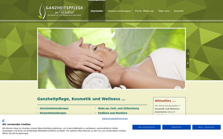 Screenshot of ganzheitspflege-im-westbad.de