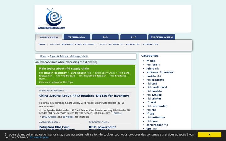 Screenshot of gaoengineering.com