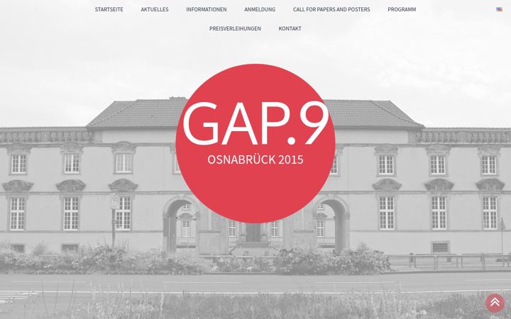 Screenshot of gap9.de