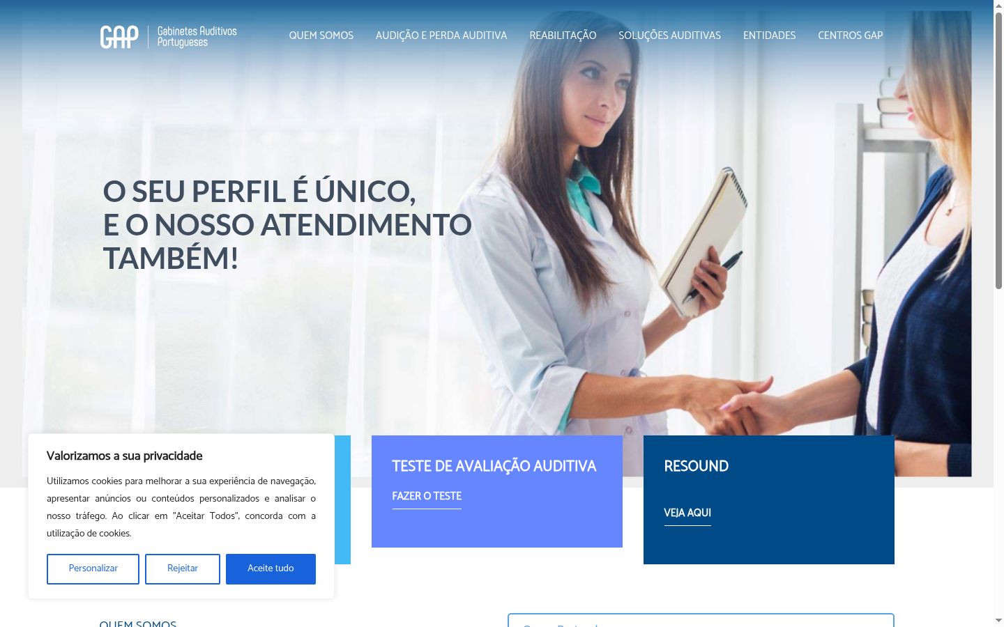 Screenshot tal-banner tal-kunsens muri qabel kwalunkwe interazzjoni