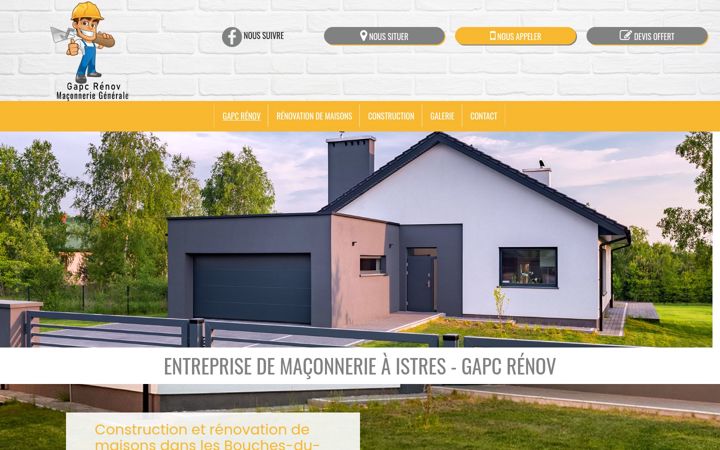 Screenshot of gapc-renov.fr