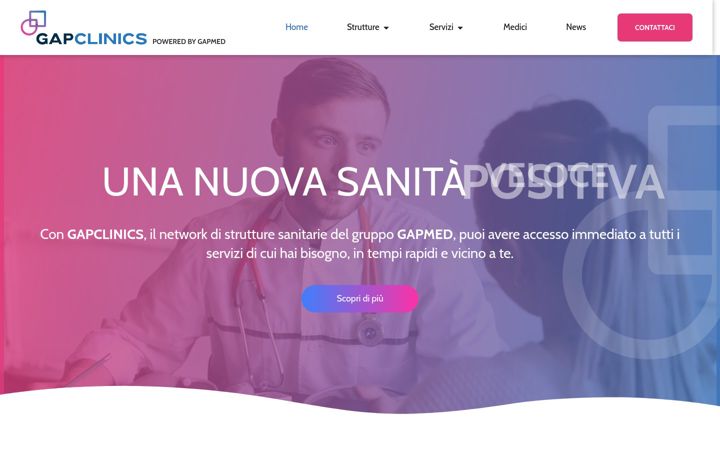 Screenshot of gapclinics.com