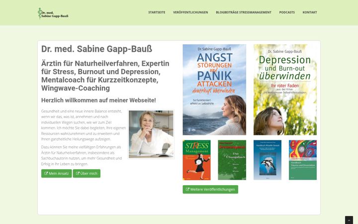 Screenshot of gapp-bauss.de