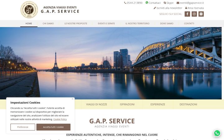 Screenshot of gapservice.it