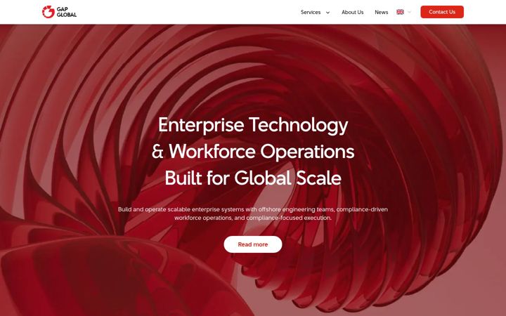 Screenshot of gapsoftware.asia