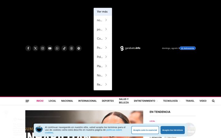 Screenshot of garabato.info