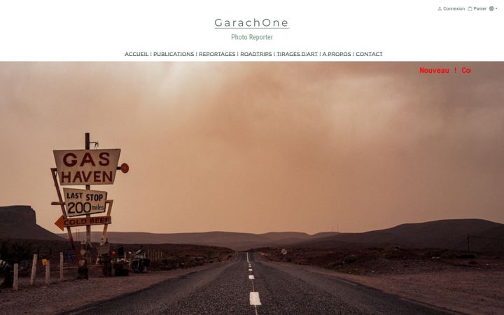 Screenshot of garachone.com