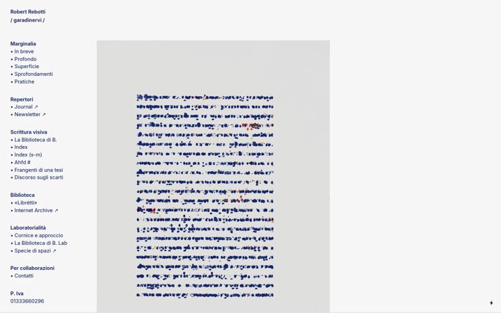 Screenshot of garadinervi.com