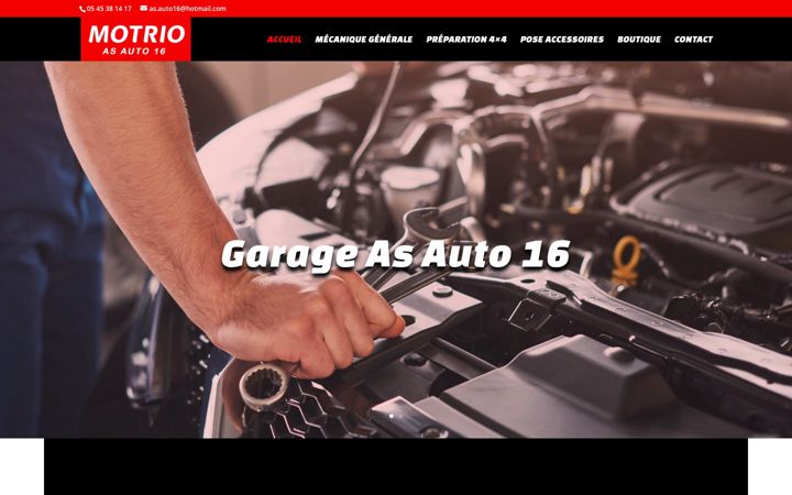 Screenshot of garage-asauto16-angouleme.fr