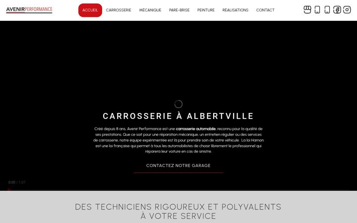 Screenshot of garage-avenir-performance.fr