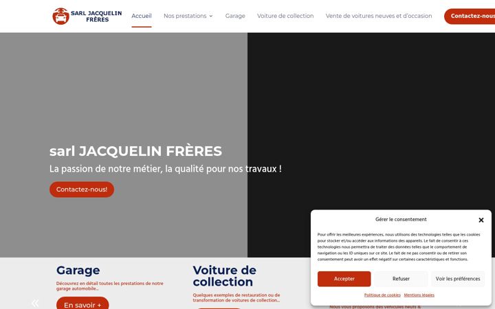 Screenshot of garage-beaune.fr