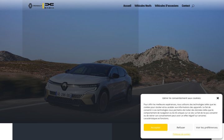 Screenshot of garage-bonnefoy-renault.com