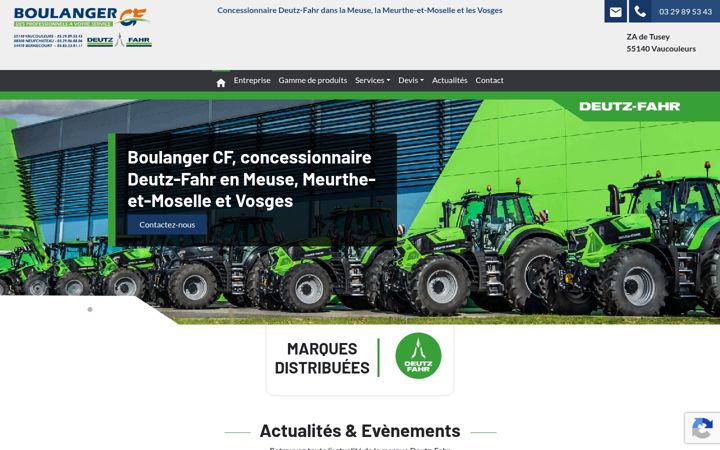 Screenshot of garage-boulanger.fr