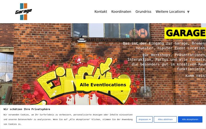 Screenshot of garage-bremen.de