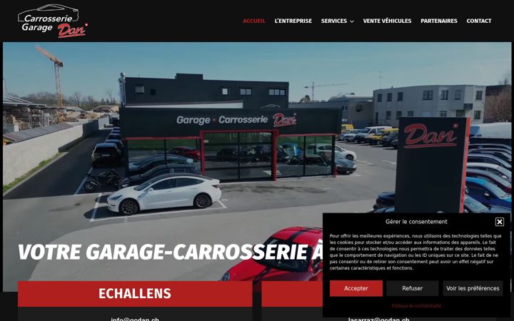 Screenshot of garage-carrosserie-dan.ch