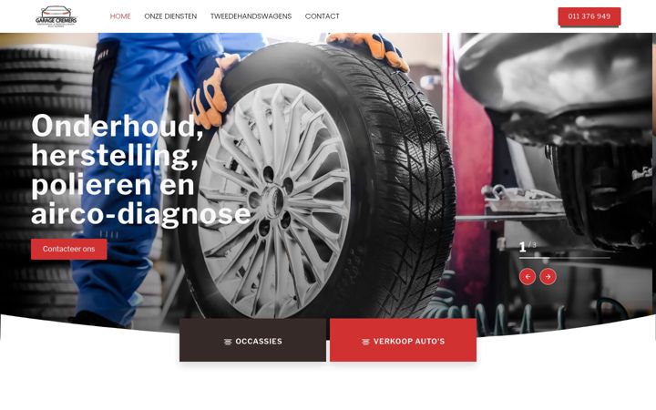 Screenshot of garage-cremers.be