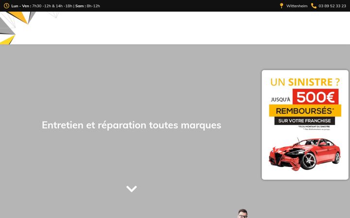 Screenshot of garage-dcauto.fr