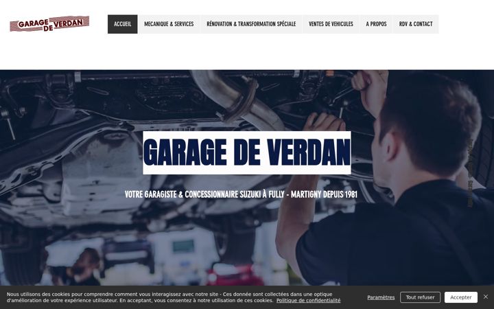 Screenshot of garage-de-verdan.ch