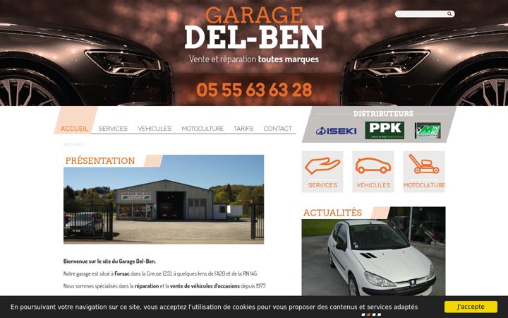 Screenshot of garage-delben.com