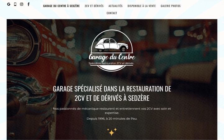 Screenshot of garage-du-centre.fr