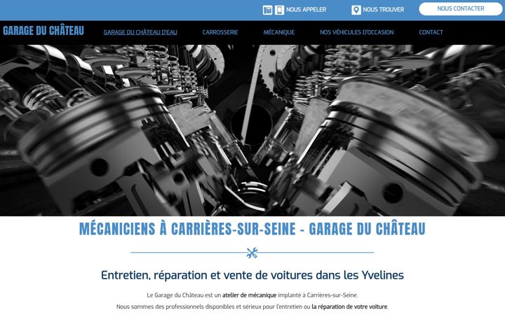 Screenshot of garage-du-chateau78.fr
