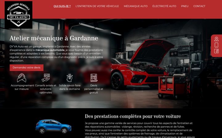 Screenshot of garage-dyva-auto.fr