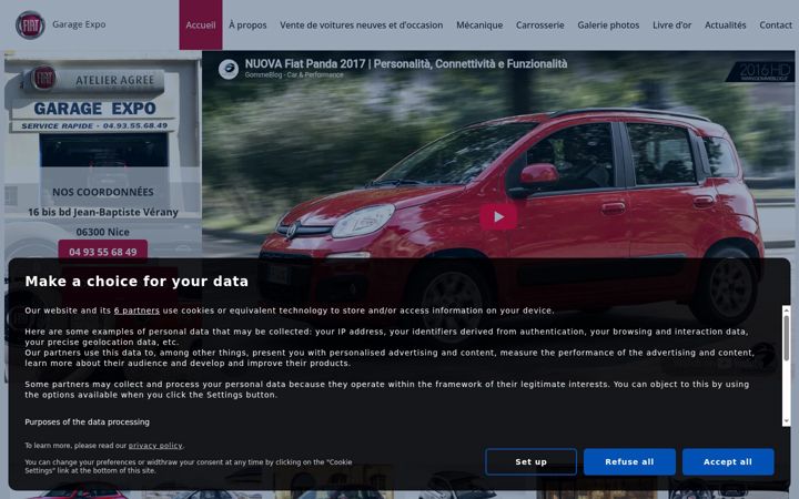 Screenshot of garage-expo.com