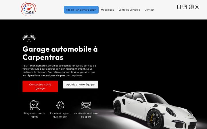 Screenshot of garage-fbs.fr