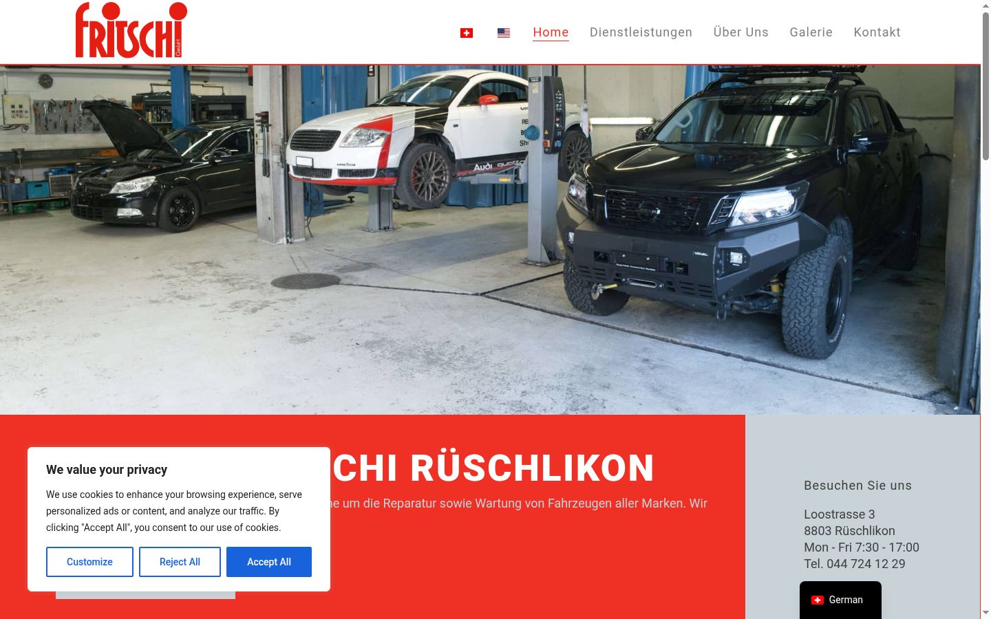 Screenshot tal-banner tal-kunsens muri qabel kwalunkwe interazzjoni