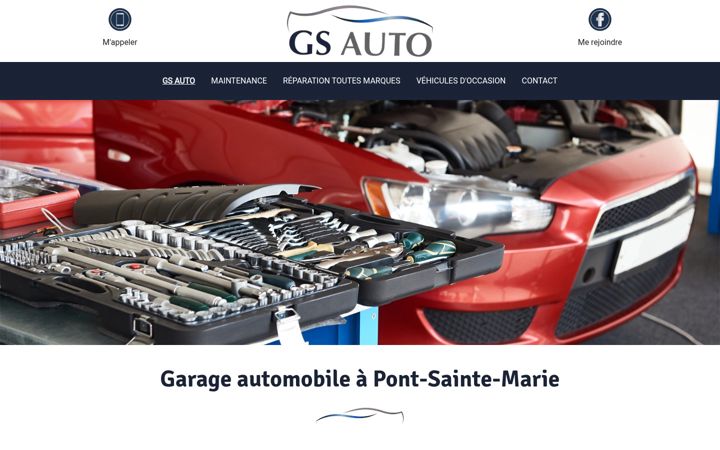 Screenshot of garage-gsauto.fr