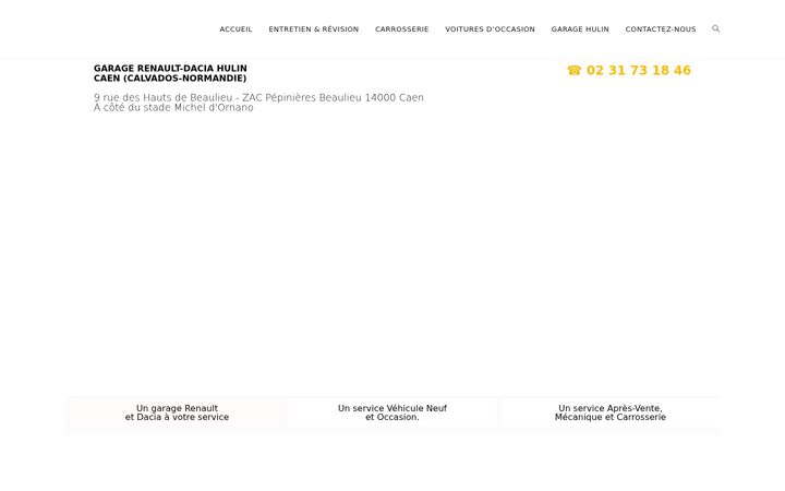 Screenshot of garage-hulin-caen.fr