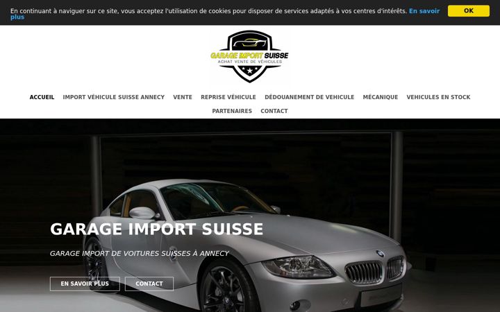Screenshot of garage-import-suisse.com