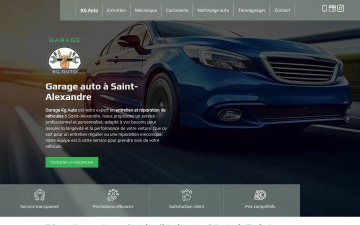 Screenshot of garage-kg-auto.fr