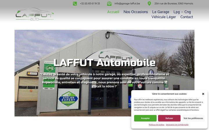 Screenshot of garage-laffut.be