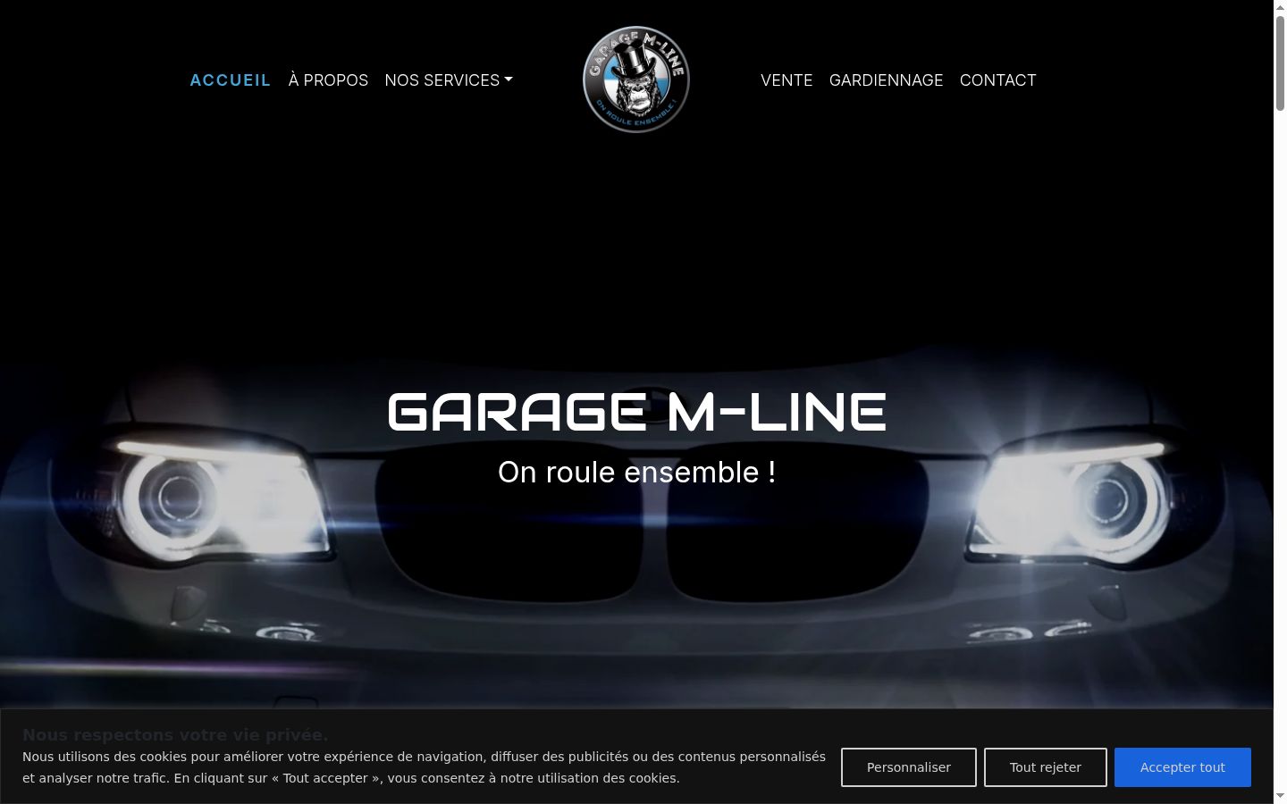 Screenshot tal-banner tal-kunsens muri qabel kwalunkwe interazzjoni