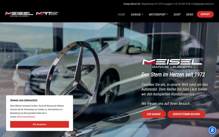 Screenshot of garage-meisel.ch