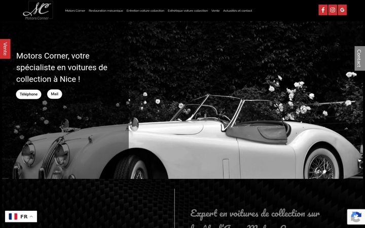 Screenshot of garage-motors-corner.fr