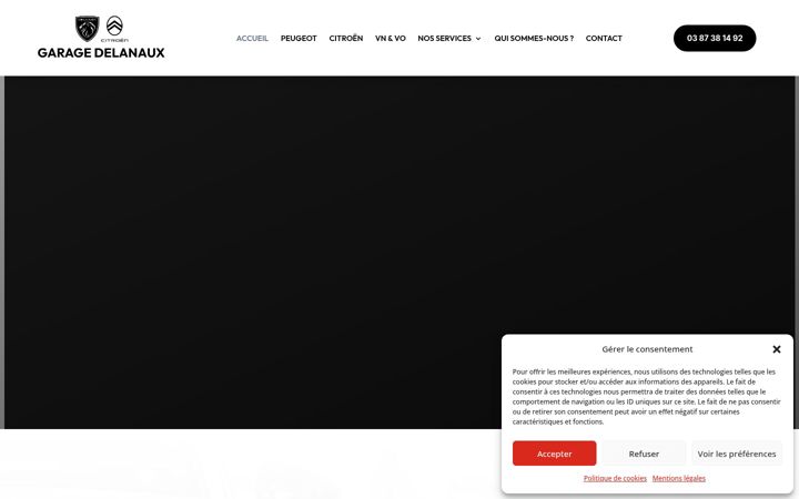 Screenshot of garage-peltre-delanaux.fr