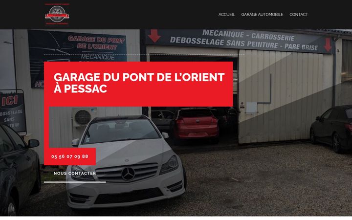 Screenshot of garage-pontdelorient-pessac.com