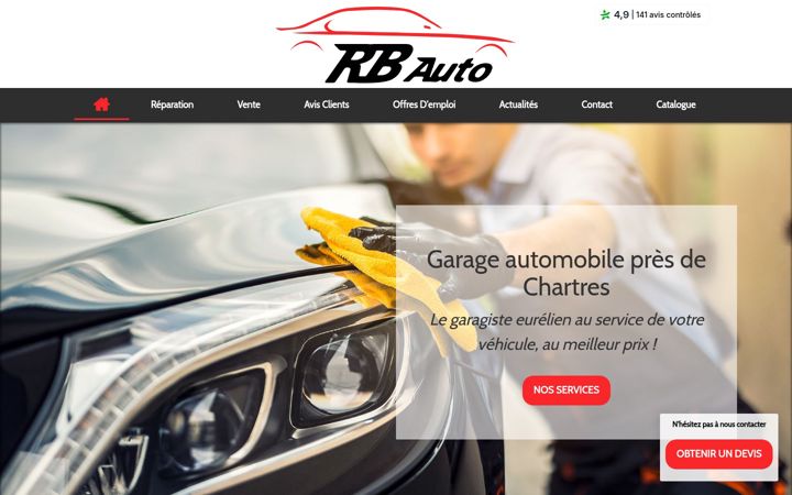 Screenshot of garage-rb-auto.com